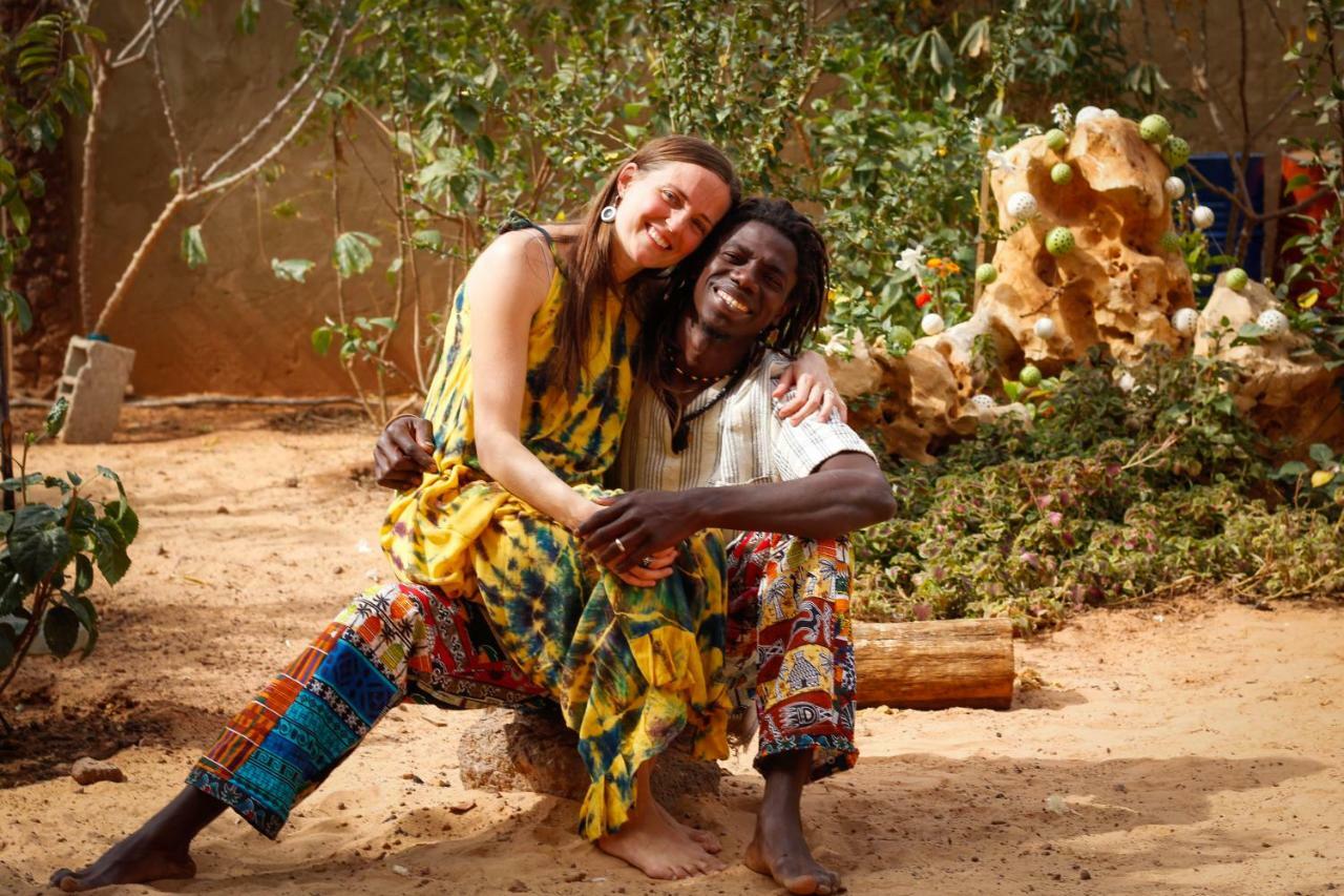 Ker Lep Jamm - Chez Moussa Et Cinzia Bed and Breakfast Toubab Dialaw Eksteriør billede